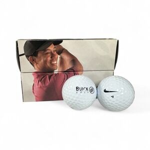 🔥 Nike TI Velocity Tiger Woods Buick Golf  Balls 2 Sleeves (6 Balls) New #3/#4